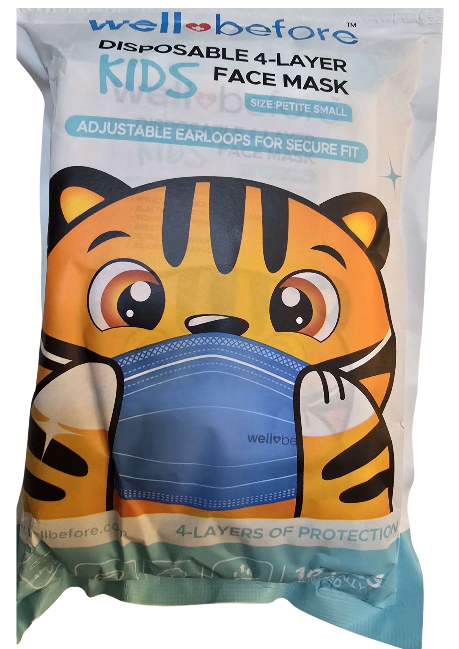 WellBefore kids face mask pack